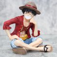 thumbnail image 2 of Figura de Luffy WANGXIAOYU de Anime 13cm sombrero de paja PVC modelo de juguete, 2 of 6