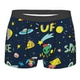thumbnail image 5 of Uemuo Funny Spaceships Pattern Men's Boxer Briefs,Trunk Anti-Chafing,Comfortable, Durable, and Stylish Underwear-Large, 5 of 9
