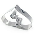 thumbnail image 7 of Ludlz Heart Puzzle Shaped Cookie Biscuit Cutter Heart Tiny Baking Stainless Steel Metal Molds, 7 of 7