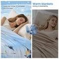 thumbnail image 2 of Spring Floral Cooling Blanket, Lightweight Breathable Summer Throw Blanket with Double Sided Cold Effect, Summer Botanical Hummingbird Picnic Beach Blankets Bed Sheet for Hot Sleepers 60"x80", 2 of 8