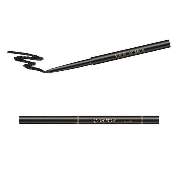 Delineador de ojos en gel Yinane lápiz giratorio resistente al sudor negro