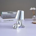 thumbnail image 5 of Bedside Touch Table Lamp, Gold Thinker Lamp Desk Light Cordless Rechargeable Portable Decorative Nightstand Lamp With Usb Charging_The Ultimate Gift, 5 of 5