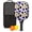 Black-4, variant on Pickleball Paddles Set Of 1, Fiberglass Surface, Animal, Leopard Print, 1 Paddle, 2 Balls & Bag