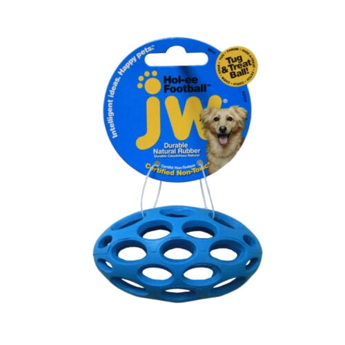 Jw Pet Hol Ee Football Rubber Dog Toy