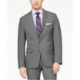 thumbnail image 2 of Ryan Seacrest Mens Ultimate Modern Fit Two Button Blazer Jacket, Grey, 42 Regular, 2 of 2