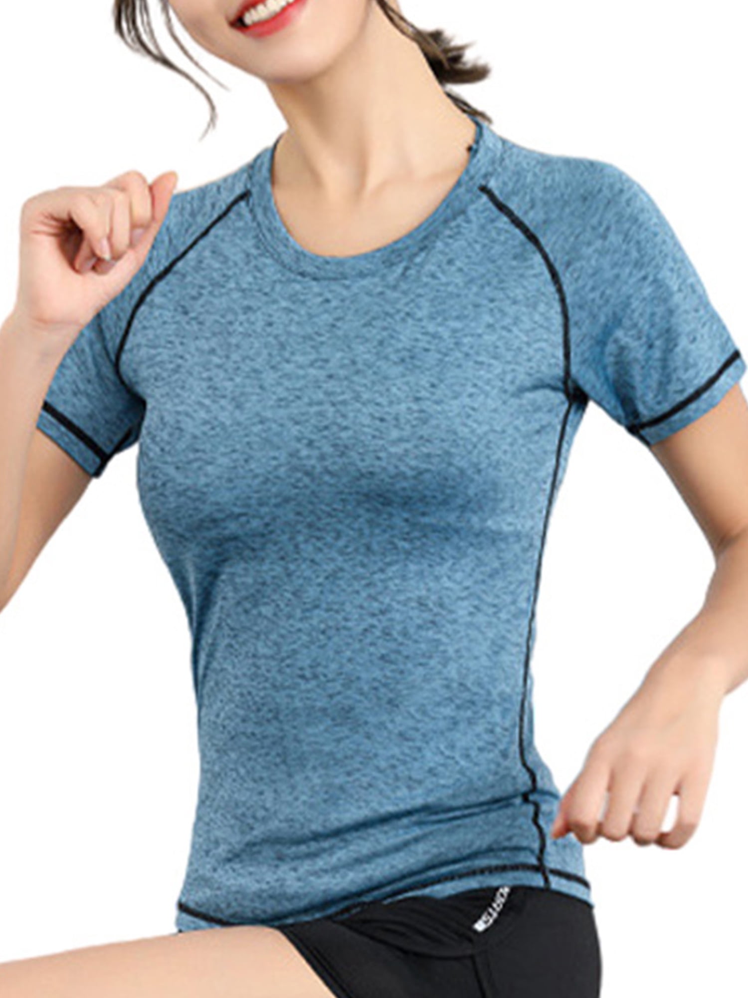 ESPRIT Sports per T-Shirt Edry SL Camisa de Yoga para Mujer 