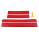 thumbnail image 2 of 4 pegatinas de fibra para umbral de puerta antiarañazos + herramienta de cuchilla raspadora rojo, 2 of 8