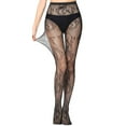 thumbnail image 1 of ZJXFGS Bas pour Femmes Collants pour Femmes Collants de Compression Bas Résille pour Femmes Bas de Compression pour Femmes Collants Y2K pour Femmes Collants Noirs Multicolores Taille Unique, 1 of 5
