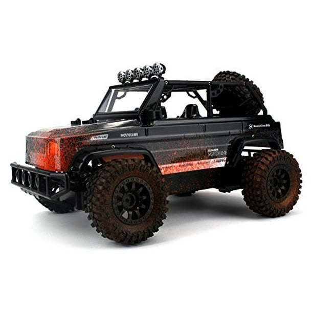 remote control car in mud