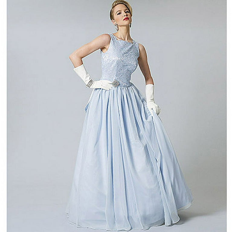 Vogue Ladies Sewing Pattern 8729 Vintage Style Evening & Wedding Dress - Walmart.com Vogue Ladies Sewing Pattern 8729 Vintage Style Evening & Wedding Dress - Walmart.com