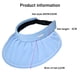 thumbnail image 2 of UPF 50+ - Visera para niños con visera para el sol, ajustable, para deportes atléticos, verano, ala ancha, protección UV, gorra de playa, 2 of 5
