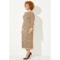 thumbnail image 3 of Catherines Women's Plus Size Liz&Me Mockneck Sweater Dress, 3 of 4