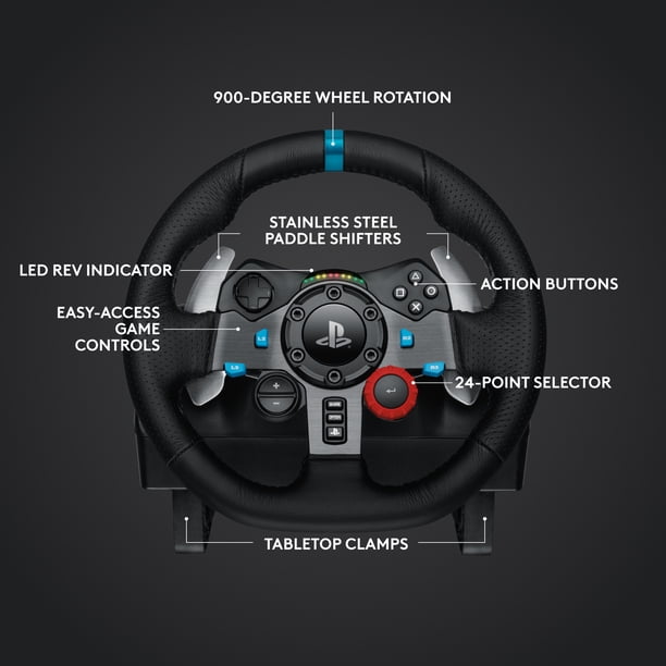 Logitech G29 SE Racing Combo: G29 Driving Force Racing Wheel and