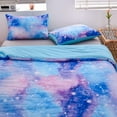 Satin Comforter Set with Sheet Set Full Silk Like Satin Bed in a Bag