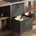thumbnail image 4 of Bestier Farmhouse TV Stand with Shelves for TVs up to 65" for Living Room, Rustic, 4 of 7