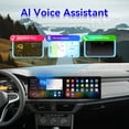 thumbnail image 5 of SNATEEN Dual 10.1 inch Carplay Screen/Radio/Multimedia Player for Volkswagen Sagitar 2019-2022 Universal Car Navigation/GPS Upgrade Headunit Android Display 1080P Touch Screen Receiver Replace System, 5 of 15