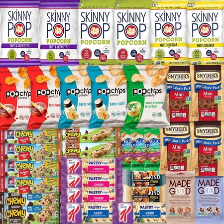 Low Calorie Snacks for Adults and Kids - Healthy Snacks with 100 Calorie Snacks 35 Count