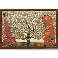 thumbnail image 2 of La Pastiche Klimt 'The Tree of Life, Stoclet Frieze' Hand Painted Oil Reproduction, 2 of 5