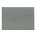 thumbnail image 1 of Abstract Cutting Board, Minimal Geometric Vertical and Horizontal Tiles Forming Square Frames, Decorative Tempered Glass Cutting and Serving Board, in 3 Sizes, by Ambesonne, 1 of 2