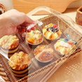thumbnail image 4 of Basket with Lid,Basket with Lid for Food,Tabletop Food Serving Basket,Woven Picnic Basket,Bread Basket for Serving, 4 of 5