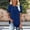 Blue-A, variant on Short Sleeve Shirts for Women Pleated Crewneck Blouses Dressy Casual Elegant Tops Loose peasant Summer T-Shirts Purple-A L(L)