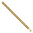 thumbnail image 2 of FJC Finejewelers 14 kt Yellow Gold Polished Fancy Bracelet 7.5 Inches x 9.2 mm, 2 of 5