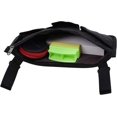thumbnail image 3 of KAIYANG Bolsa de almacenamiento lateral para reposabrazos de silla de ruedas Bolsa de almacenamiento plegable Bolsa de almacenamiento para cochecito (negro), 3 of 5