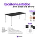 thumbnail image 3 of Escritorio Viena 180x80cm – Negro con Patas Blanco, 3 of 4