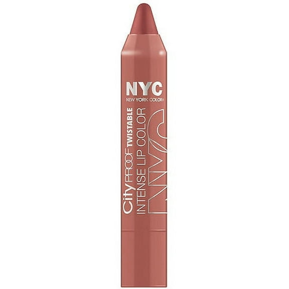 N.Y.C. New York Color City Proof Twistable Intense Lip Color, Brooklyn Brown Stone