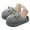 Gris, variante sur Leozcaa Chaussons Chat en Peluche pour Femmes Chaussures de Maison avec Mousse à Mémoire de Forme Douce Chaussons Confortables et Chauds