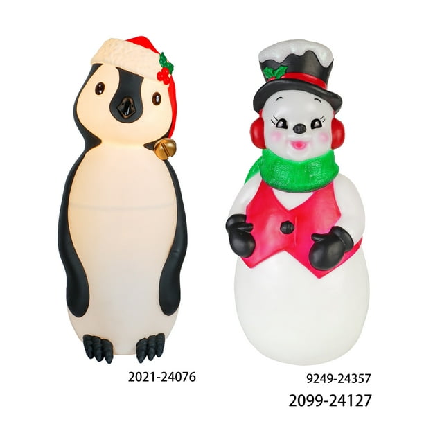 Holiday Time C7 Blow Mold Snowman