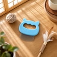 thumbnail image 3 of 4 inch Pet Deshedding Comb, Cat Ear Shaped Floating Fur Remover, Gentle Cleaning Grooming Brush for Dog Cat Shedding Hair Care, 3 of 5
