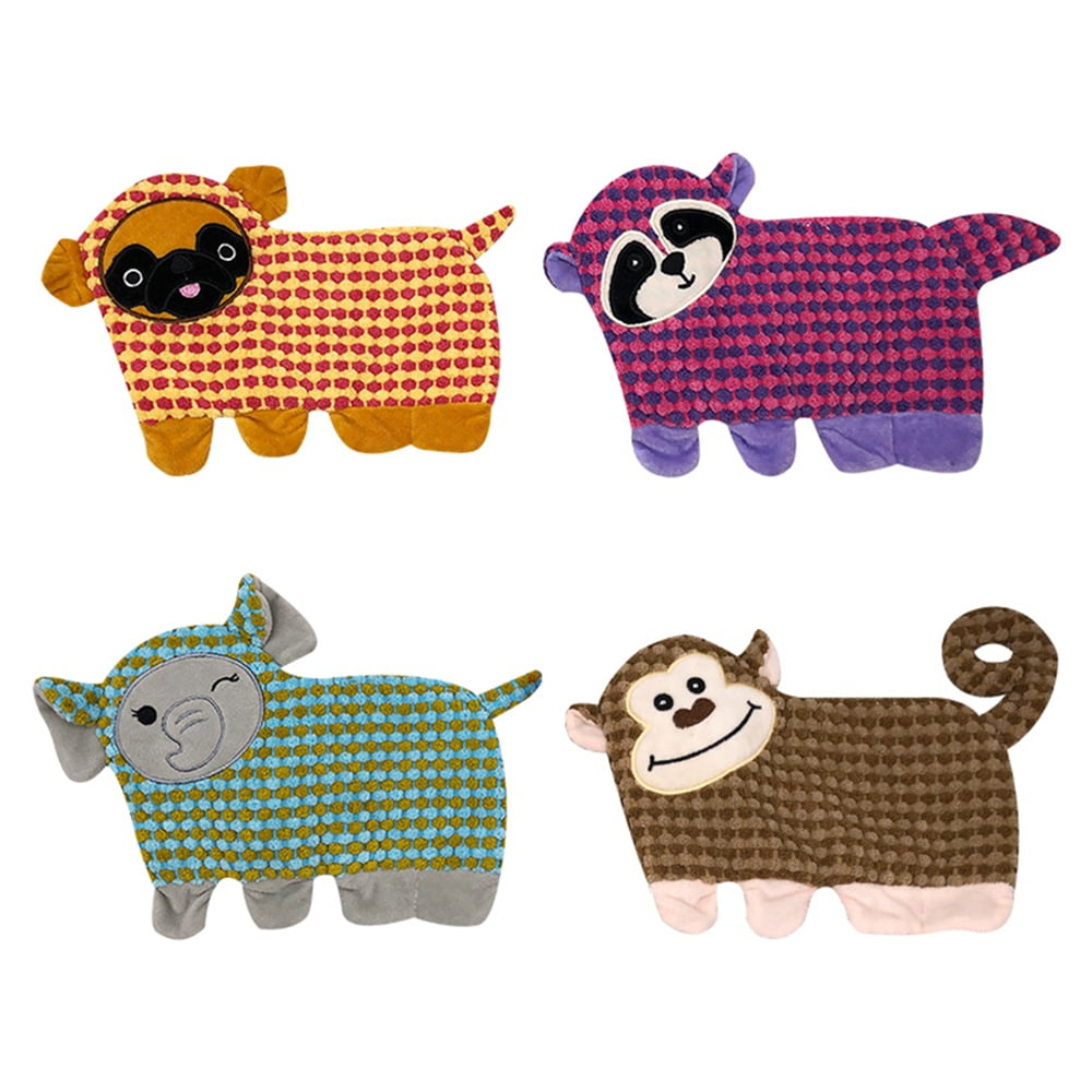 4PCS Squeaky Dog Toys Without Stuffing 1 Pack No Stuffing Dog Toy