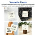 thumbnail image 3 of Avery Printable Business Cards, 2" x 2", Ivory, 120ct, 3 of 8