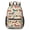 Dachshund Sweater and, variant on Schnauzer and Dog Paw Print White 17" School Backpacks for Teens,Waterproof Oxford Fabric,S-Shape Padded Straps for School,Travel,Hiking,Camping