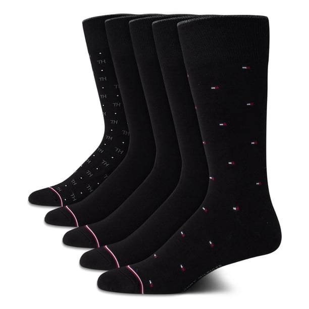 Pack de 5 calcetines de vestir con estampado integral de la bandera de Tommy Hilfiger
