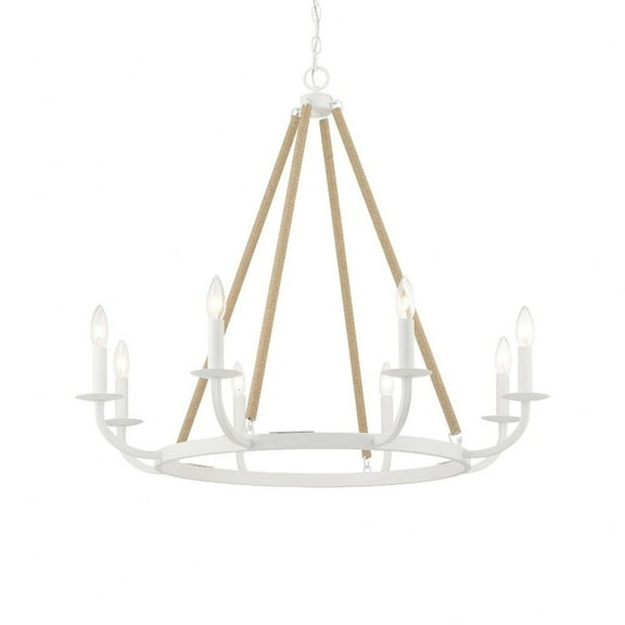 8 Light Chandelier Minka Lavery 2128-655
