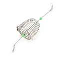 thumbnail image 2 of Flmtop Petit Poisson en Fil d'Acier Inoxydable Appât pour Poisson Piège Panier Équipement de Pêche Cage à Leurres, 2 of 6
