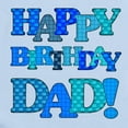 thumbnail image 2 of CafePress - Happy Birthday Dad Body Suit - Baby Light Bodysuit, Size Newborn - 24 Months, 2 of 4