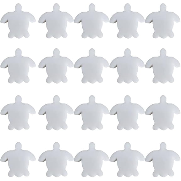 20Pcs Oil Absorbing Scum Sponge for Hot Tub, Oil Absorbing Sponge, Pool Sponge Oil Absorber Hot Tub Accessories Floating Oil & Scum Absorber for Spa & Pool, Turtle Shape