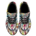 thumbnail image 2 of Peace Hippie Every Little Thing Gonna Be Alright Shoes Sneakers Black Size 10, 2 of 7