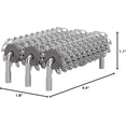 thumbnail image 2 of AGAIN Grill Brush Bristle Free, 304 Stainless Steel Food-Grade Brush Head with Scraper, Safe BBQ Outdoor Grill Cleaning Brush Strong Barbecue Brush Cleaner Non Wire for Grill Grate/Wooden Handle, 2 of 10