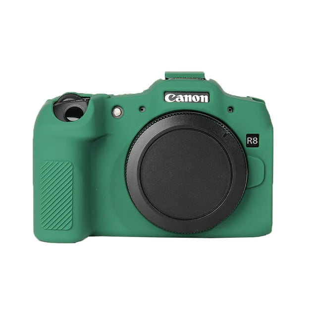 GadgetCom Camera Case Compatible with Canon EOS R8, Anti-Slip Soft Silicone Shell Protective Cover