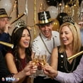 thumbnail image 6 of PMU New Year's Eve Party Supplies 2026 Gold Legend Illusion Party Kit Assortment for 25 persons - New Year's Eve Decorations Supplies, Outfits for Adults, Men and Women (25/psn) Pkg/1, 6 of 7