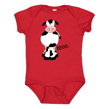 

Inktastic Cow-moo. Gift Baby Boy or Baby Girl Bodysuit