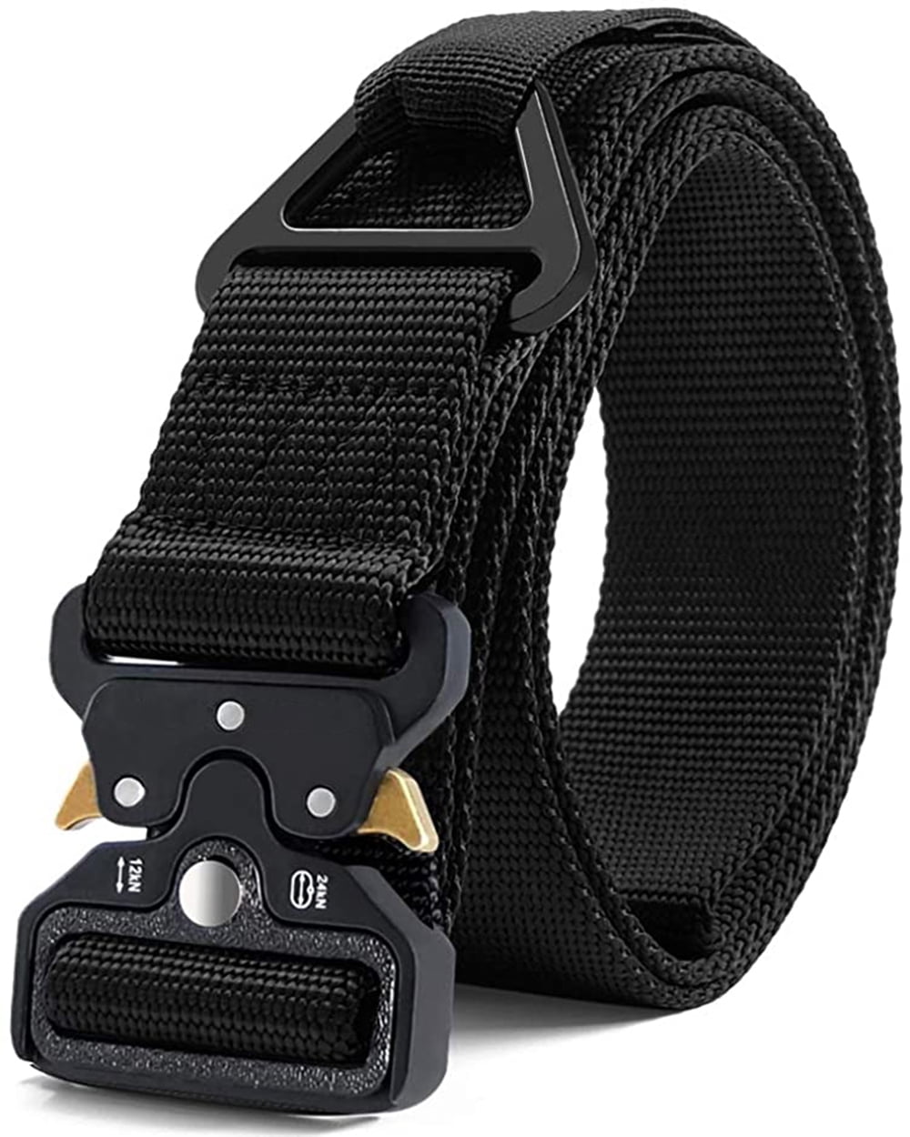 WHIPPY Nylon Belt for Men, Web Work Belt with Heavy Quick Release