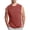 Red, variant on Taqqpue Men's Workout Tank Tops Casual Crew Neck Sleeveless Shirts Quick Dry Muscle Training Sports Gym Running Athletic Tees Summer Solid Color Beach T Shirts