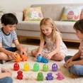thumbnail image 6 of Prefilled Easter Eggs with Toys,12pc Fillable Easter Eggs and Fake Bug Toys Set Bulk,Colorful Bright Empty Plastic Easter Eggs Basket Stuffers Fillers for Egg Hunt Easters Party Favors Surprise Gift, 6 of 6
