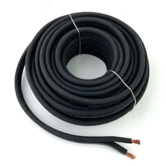 Monoprice 18AWG CL2 Rated Speaker Wire - 250ft Black, Oxygen-Free Copper, 2-Conductor