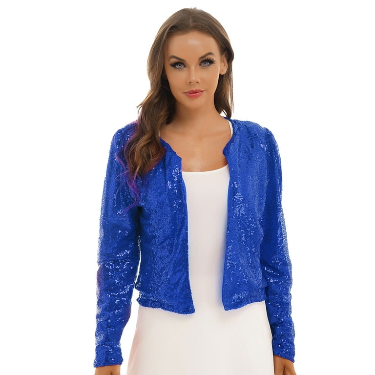 Royal blue shrugs and boleros outlet